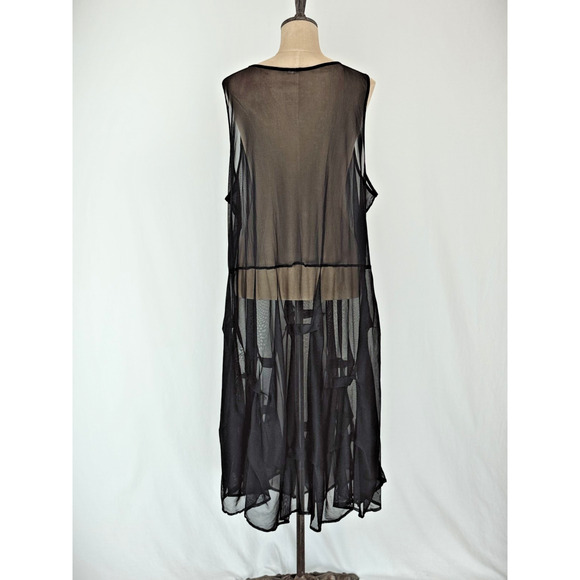 Comfy USA Sheer Mesh Petticoat Dress / Overpinning / STUNNING ON XL #0079 - Picture 2 of 7
